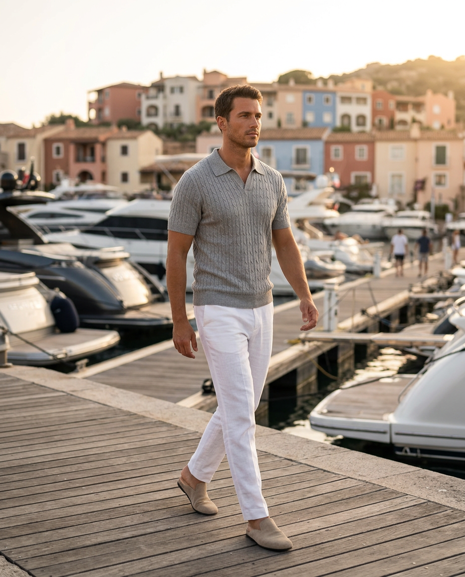 Costa Knit Polo