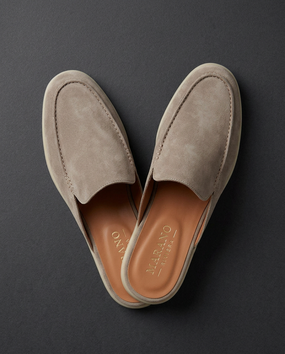Italian Suede Mules
