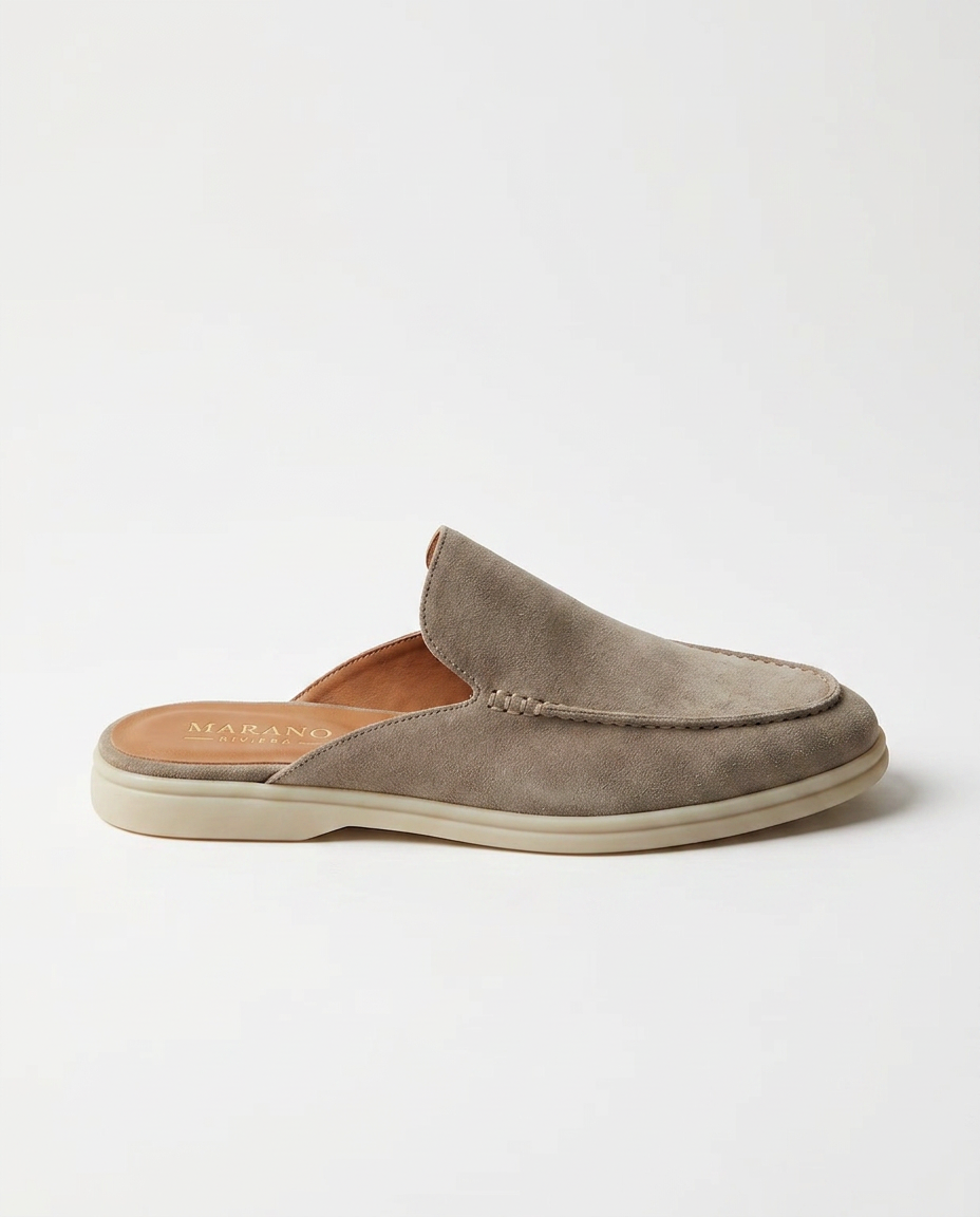 Italian Suede Mules
