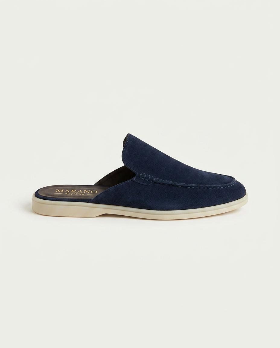 Italian Suede Mules