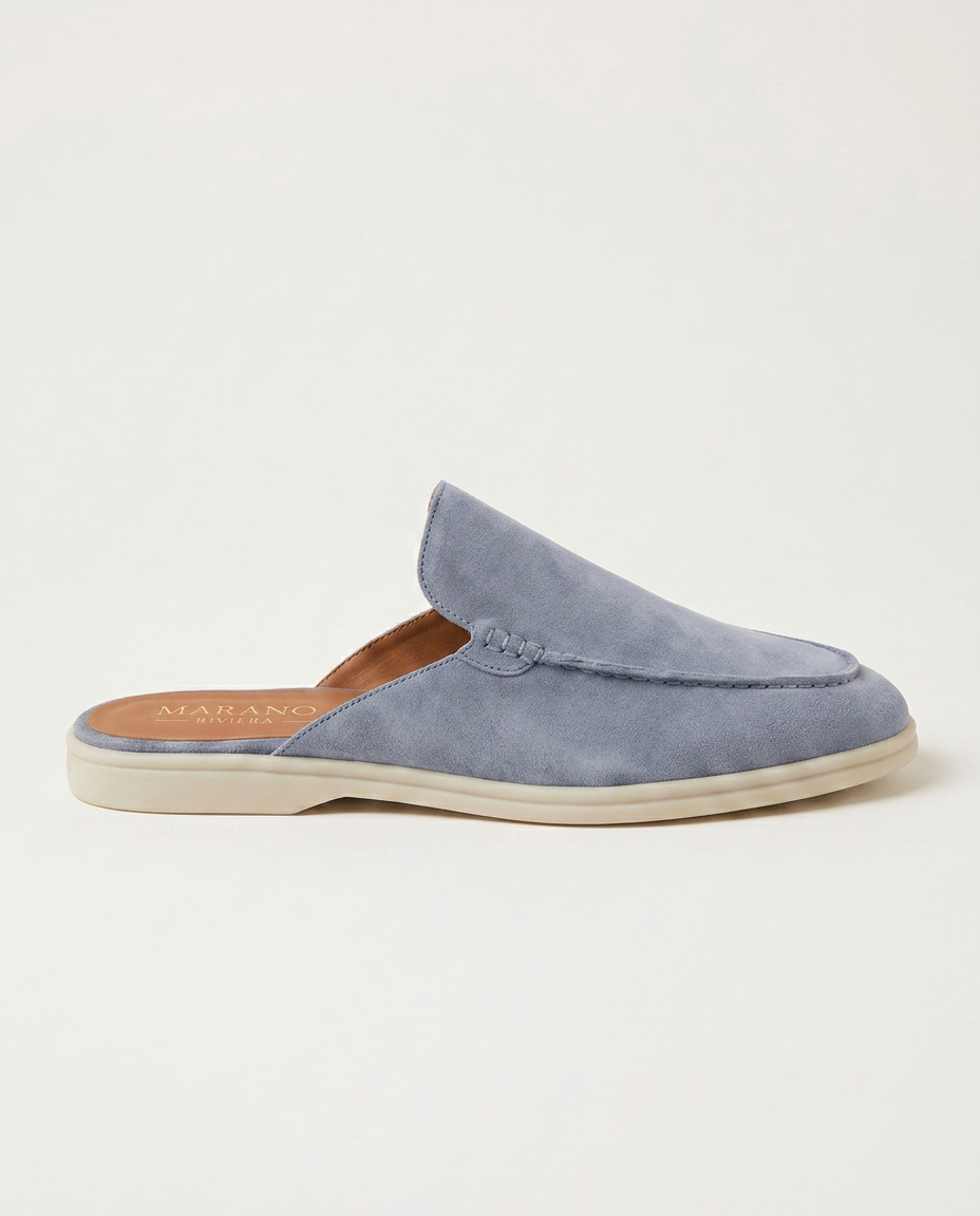 Italian Suede Mules